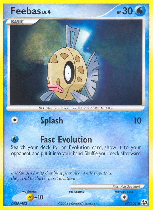 Feebas (67/106) [Diamond & Pearl: Great Encounters] | Clutch Gaming