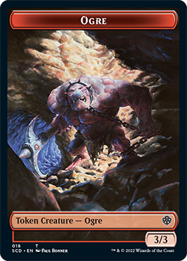 Ogre // Zombie Double-Sided Token [Starter Commander Decks] | Clutch Gaming