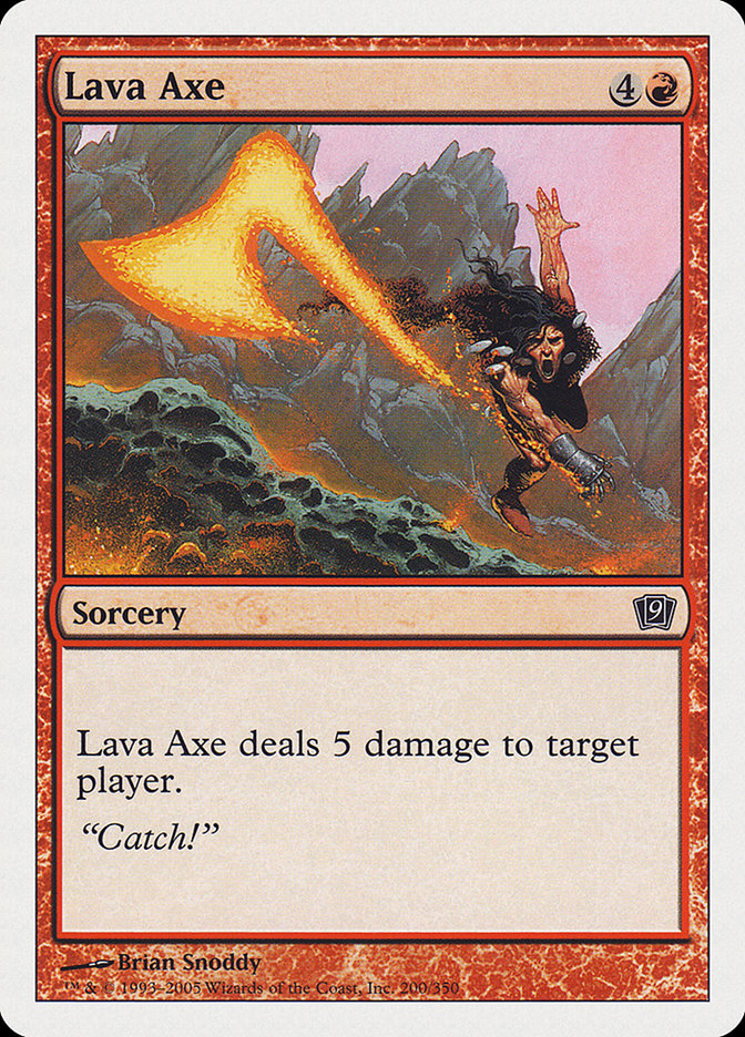 Lava Axe [Ninth Edition] | Clutch Gaming