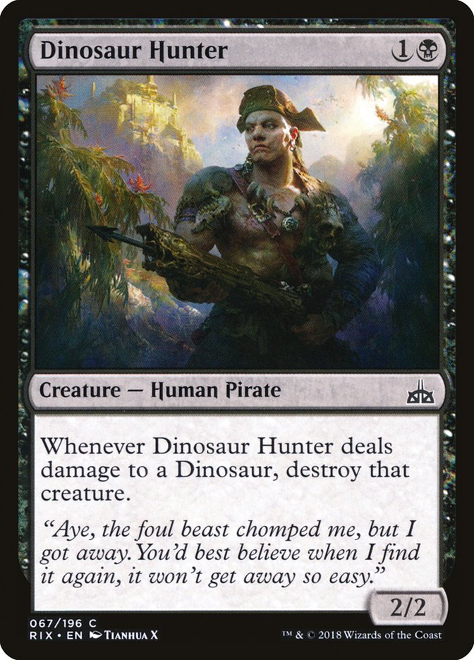 Dinosaur Hunter [Rivals of Ixalan] | Clutch Gaming