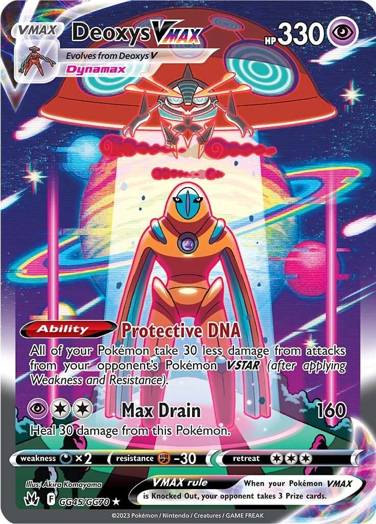 Deoxys VMAX (GG45/GG70) [Sword & Shield: Crown Zenith] | Clutch Gaming