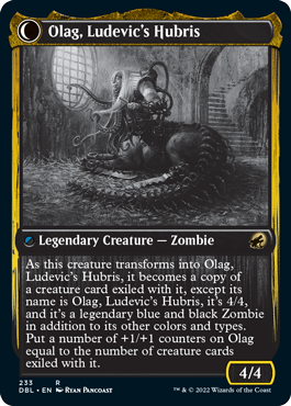 Ludevic, Necrogenius // Olag, Ludevic's Hubris [Innistrad: Double Feature] | Clutch Gaming