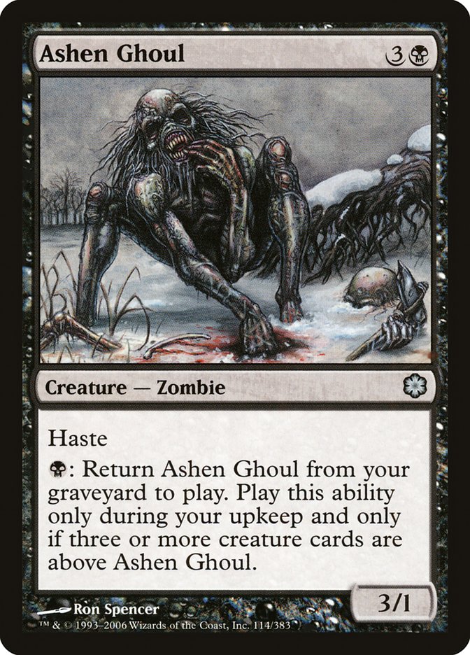 Ashen Ghoul [Coldsnap Theme Decks] | Clutch Gaming