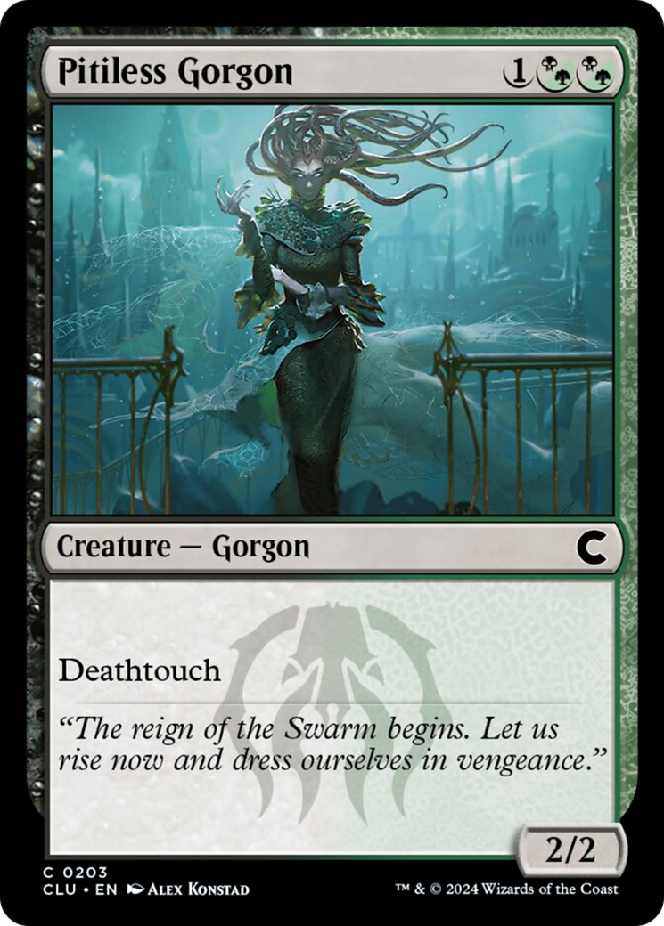 Pitiless Gorgon [Ravnica: Clue Edition] | Clutch Gaming