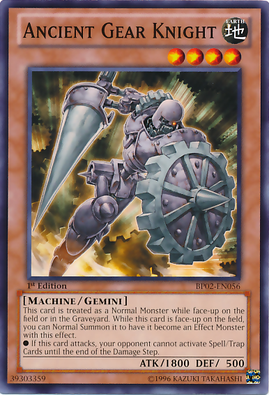 Ancient Gear Knight [BP02-EN056] Common | Clutch Gaming