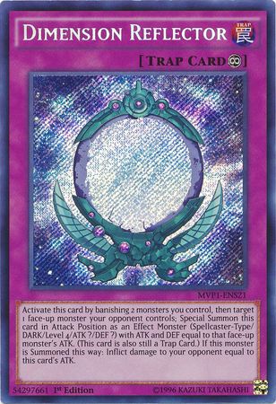 Dimension Reflector [MVP1-ENS21] Secret Rare | Clutch Gaming