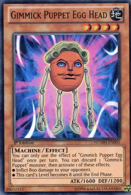 Gimmick Puppet Egg Head [NUMH-EN005] Super Rare | Clutch Gaming