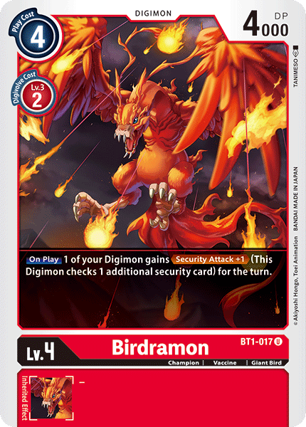 Birdramon [BT1-017] [Release Special Booster Ver.1.0] | Clutch Gaming