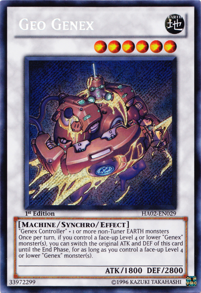 Geo Genex [HA02-EN029] Secret Rare | Clutch Gaming