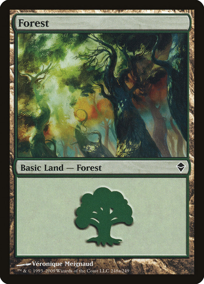 Forest (248a) [Zendikar] | Clutch Gaming