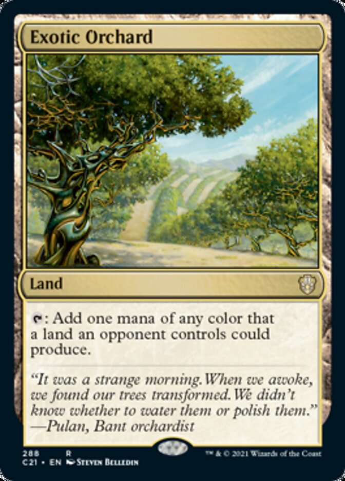 Exotic Orchard [Commander 2021] | Clutch Gaming