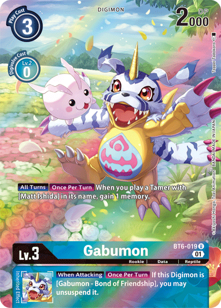 Gabumon [BT6-019] (Alternate Art) [Double Diamond] | Clutch Gaming