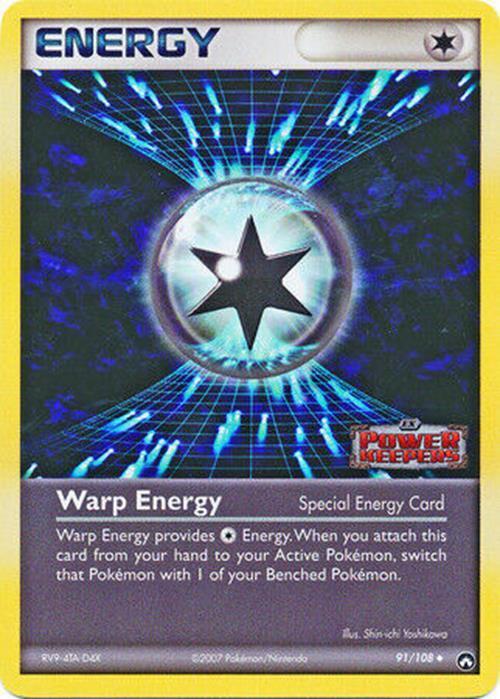 Warp Energy (91/108) (Stamped) [EX: Power Keepers] | Clutch Gaming