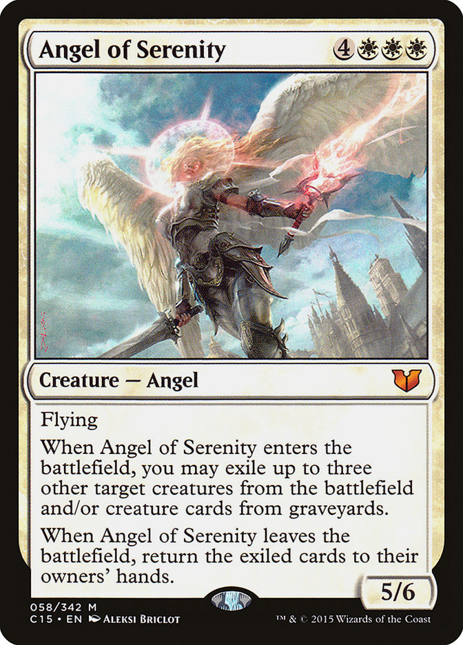 Angel of Serenity [Commander 2015] | Clutch Gaming