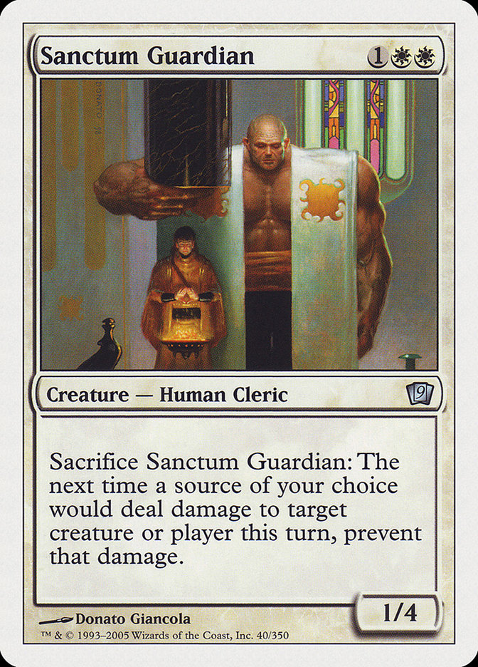 Sanctum Guardian [Ninth Edition] | Clutch Gaming