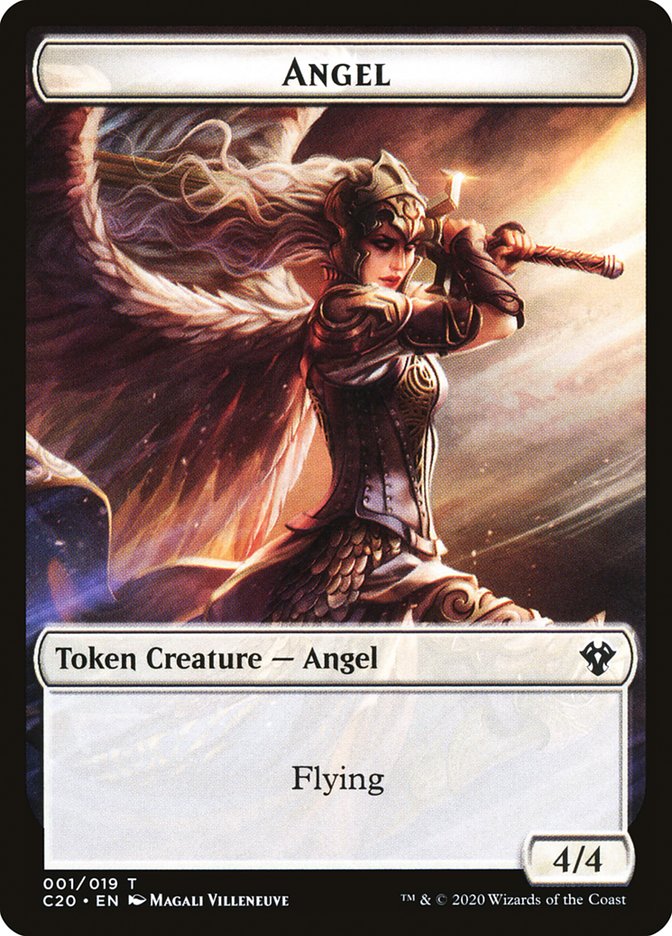 Angel Token [Commander 2020 Tokens] | Clutch Gaming