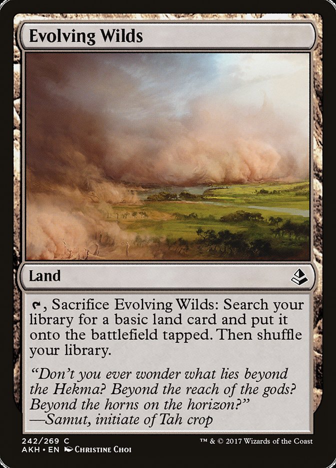 Evolving Wilds [Amonkhet] | Clutch Gaming