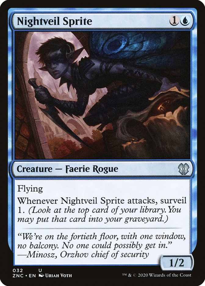 Nightveil Sprite [Zendikar Rising Commander] | Clutch Gaming