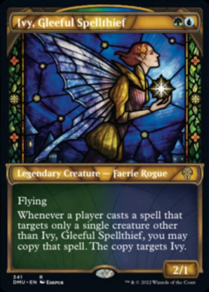 Ivy, Gleeful Spellthief (Showcase Textured) [Dominaria United] | Clutch Gaming