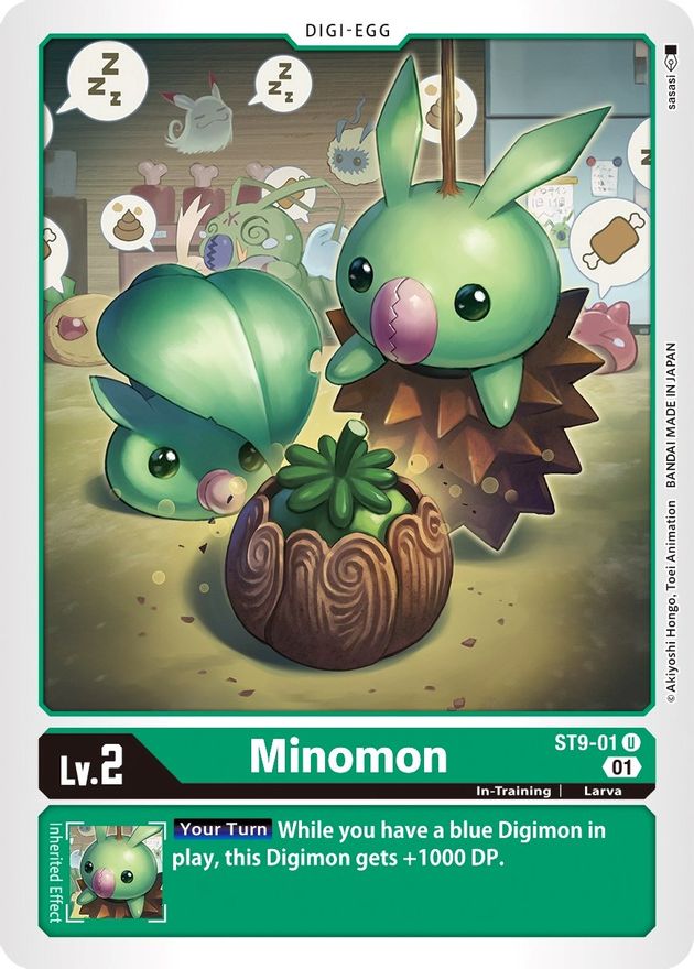 Minomon [ST9-01] [Starter Deck: Ultimate Ancient Dragon] | Clutch Gaming