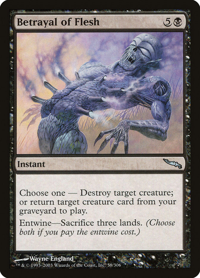 Betrayal of Flesh [Mirrodin] | Clutch Gaming