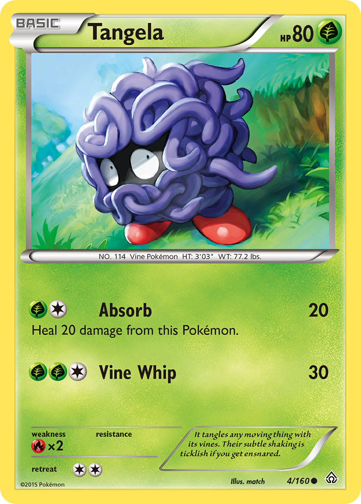 Tangela (4/160) [XY: Primal Clash] | Clutch Gaming