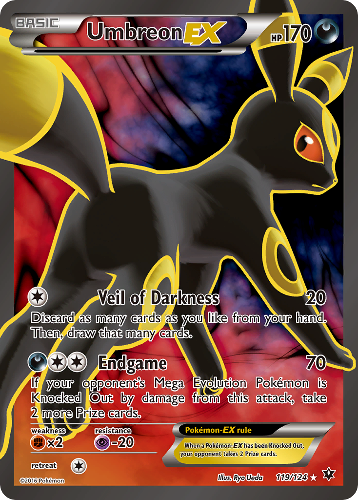 Umbreon EX (119/124) [XY: Fates Collide] | Clutch Gaming