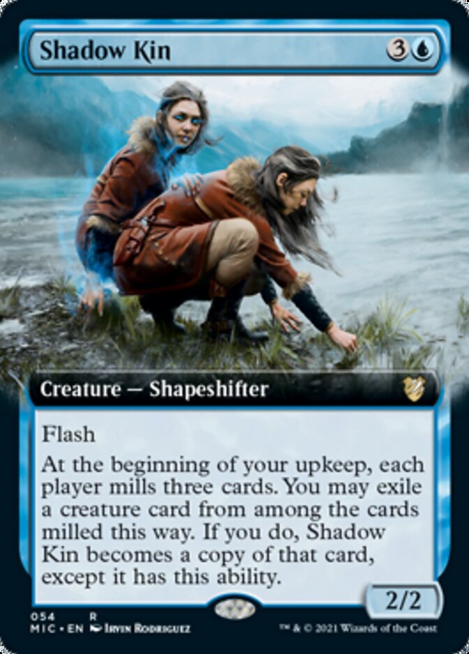 Shadow Kin (Extended Art) [Innistrad: Midnight Hunt Commander] | Clutch Gaming