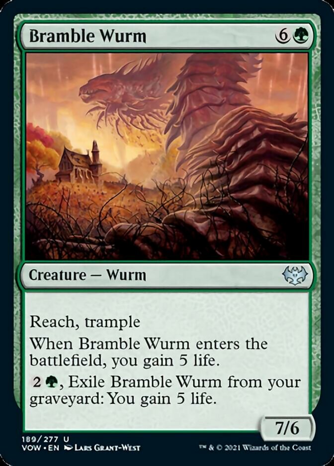 Bramble Wurm [Innistrad: Crimson Vow] | Clutch Gaming