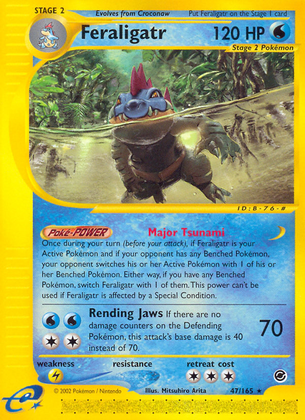 Feraligatr (47/165) [Expedition: Base Set] | Clutch Gaming