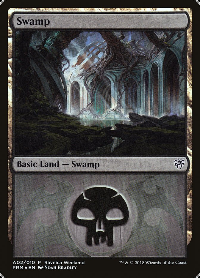 Swamp (A02) [Ravnica Allegiance Ravnica Weekend] | Clutch Gaming