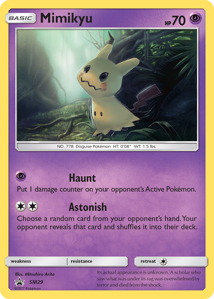 Mimikyu (SM29) [Sun & Moon: Black Star Promos] | Clutch Gaming