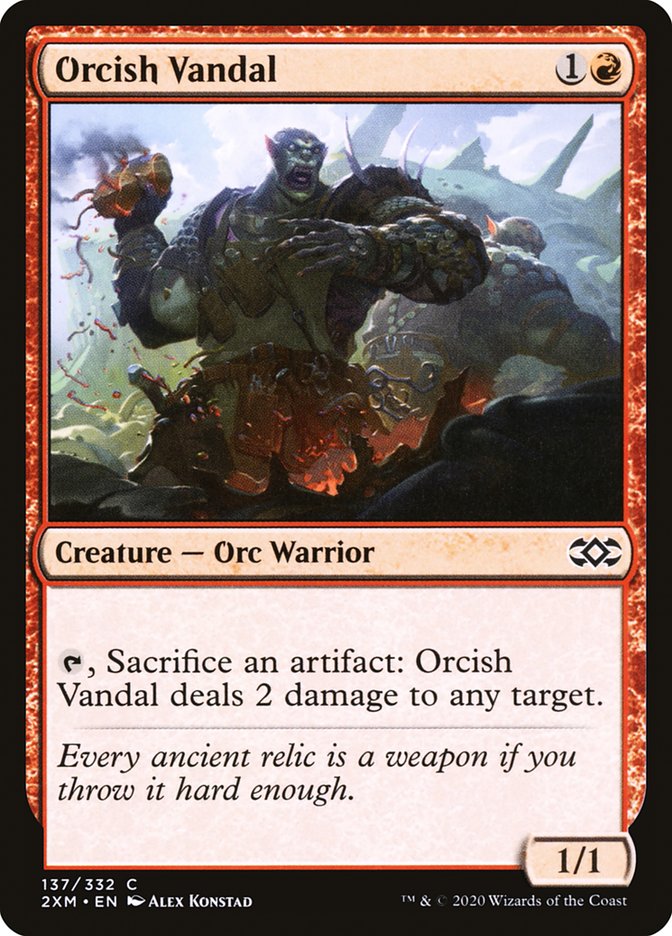 Orcish Vandal [Double Masters] | Clutch Gaming