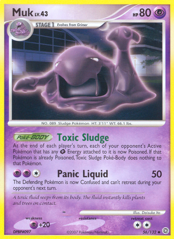 Muk (56/132) [Diamond & Pearl: Secret Wonders] | Clutch Gaming