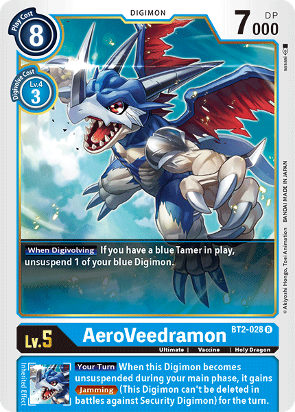 AeroVeedramon [BT2-028] [Release Special Booster Ver.1.5] | Clutch Gaming