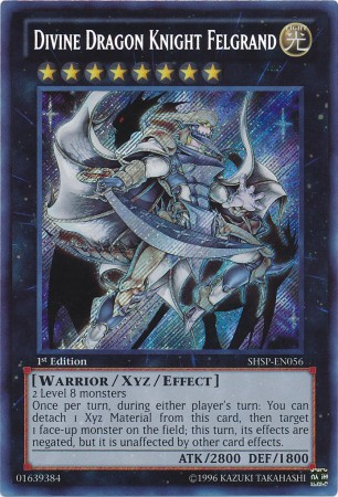 Divine Dragon Knight Felgrand [SHSP-EN056] Secret Rare | Clutch Gaming