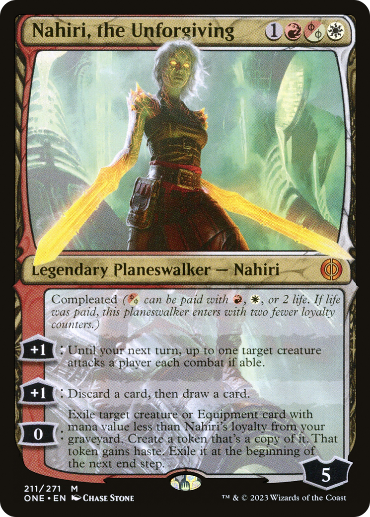 Nahiri, the Unforgiving [Phyrexia: All Will Be One] | Clutch Gaming