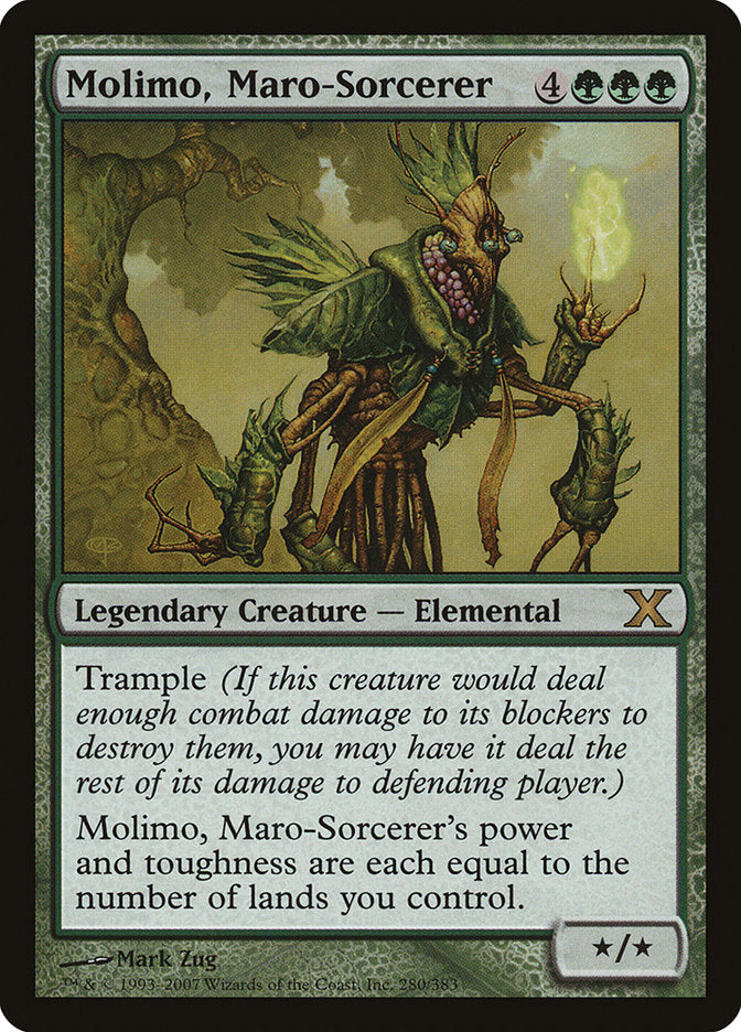 Molimo, Maro-Sorcerer [Tenth Edition] | Clutch Gaming