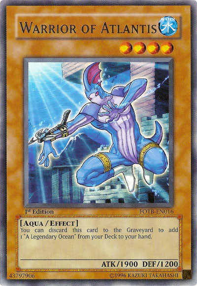 Warrior of Atlantis [FOTB-EN016] Rare | Clutch Gaming