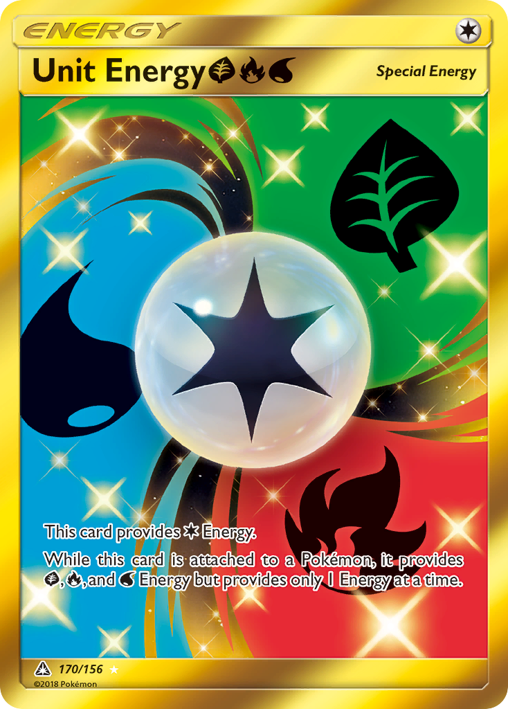 Unit Energy (170/156) (Grass, Fire, Water) [Sun & Moon: Ultra Prism] | Clutch Gaming