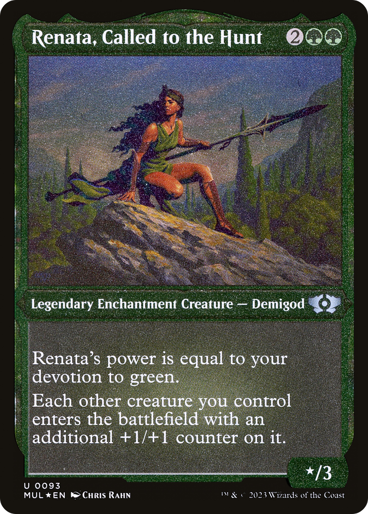 Renata, Called to the Hunt (Foil Etched) [Multiverse Legends] | Clutch Gaming