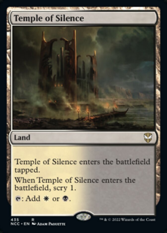 Temple of Silence [Streets of New Capenna Commander] | Clutch Gaming
