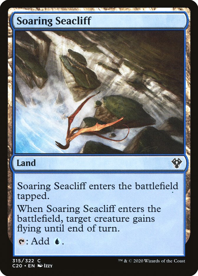 Soaring Seacliff [Commander 2020] | Clutch Gaming