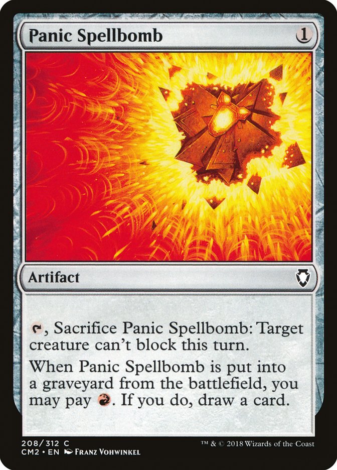 Panic Spellbomb [Commander Anthology Volume II] | Clutch Gaming