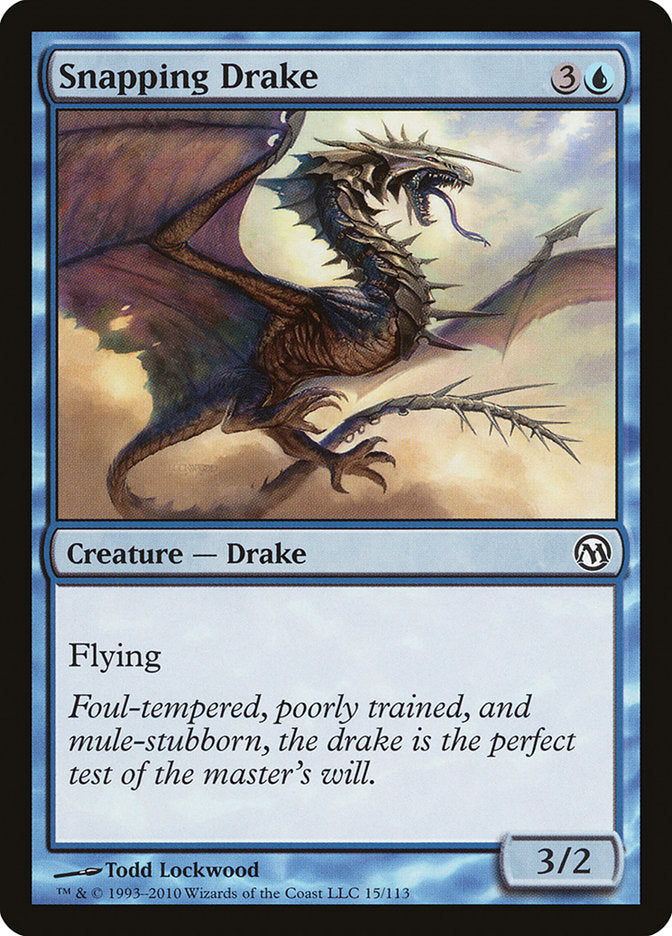 Snapping Drake [Duels of the Planeswalkers] | Clutch Gaming