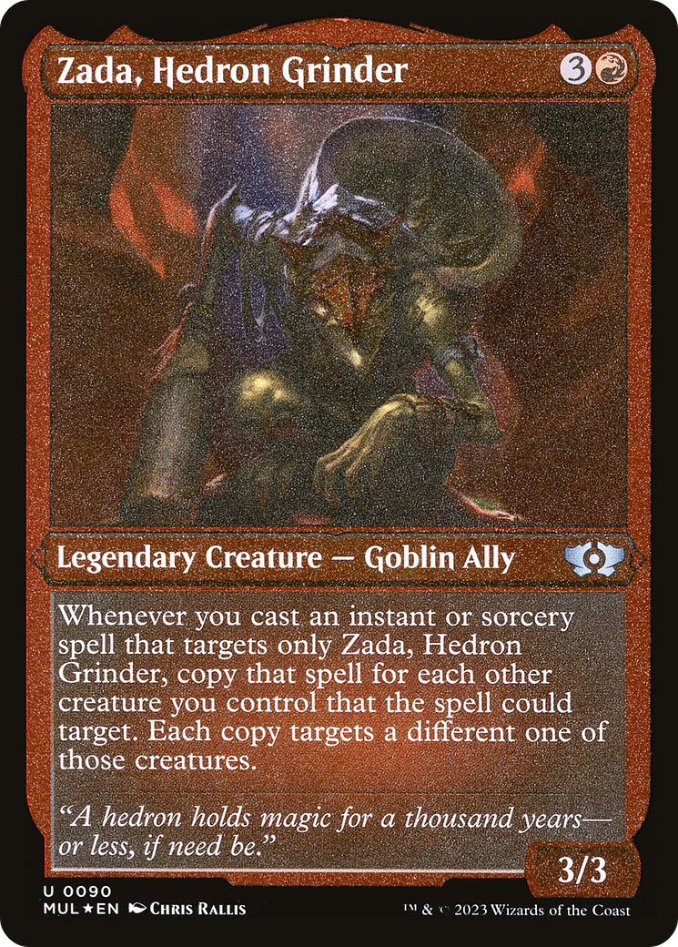 Zada, Hedron Grinder (Foil Etched) [Multiverse Legends] | Clutch Gaming