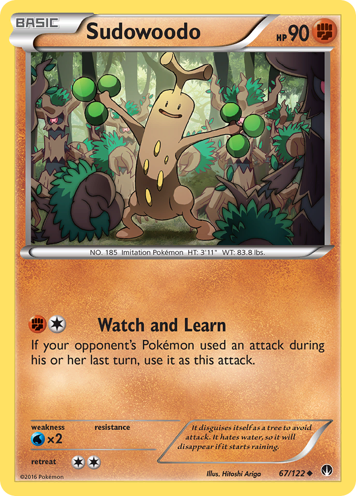 Sudowoodo (67/122) [XY: BREAKpoint] | Clutch Gaming