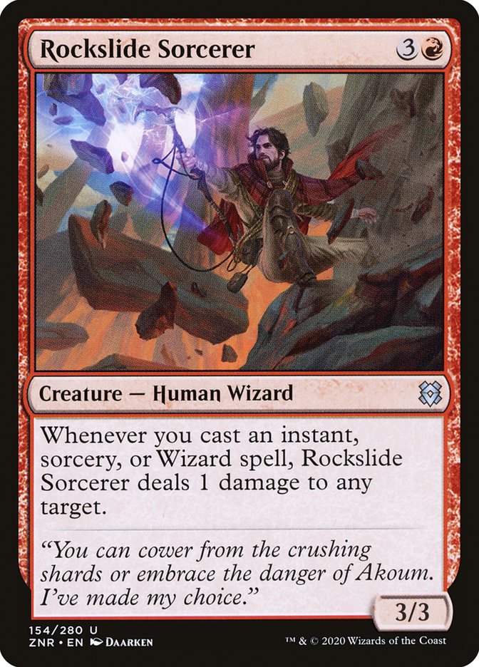 Rockslide Sorcerer [Zendikar Rising] | Clutch Gaming