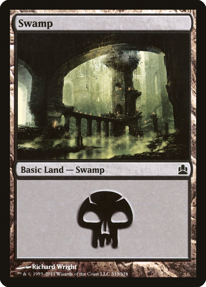 Swamp (310) [Commander 2011] | Clutch Gaming