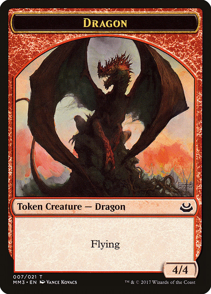 Dragon Token [Modern Masters 2017 Tokens] | Clutch Gaming